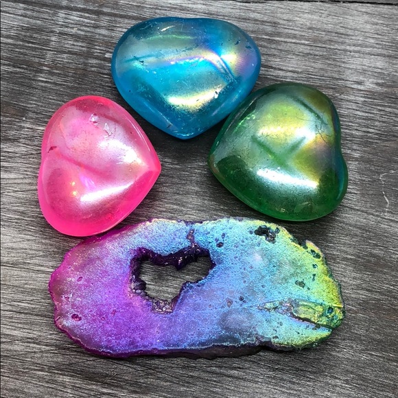 Color pop Rainbow angel aura quartz crystal kit - Picture 7 of 7